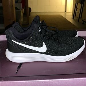 Nike running shoes worn once